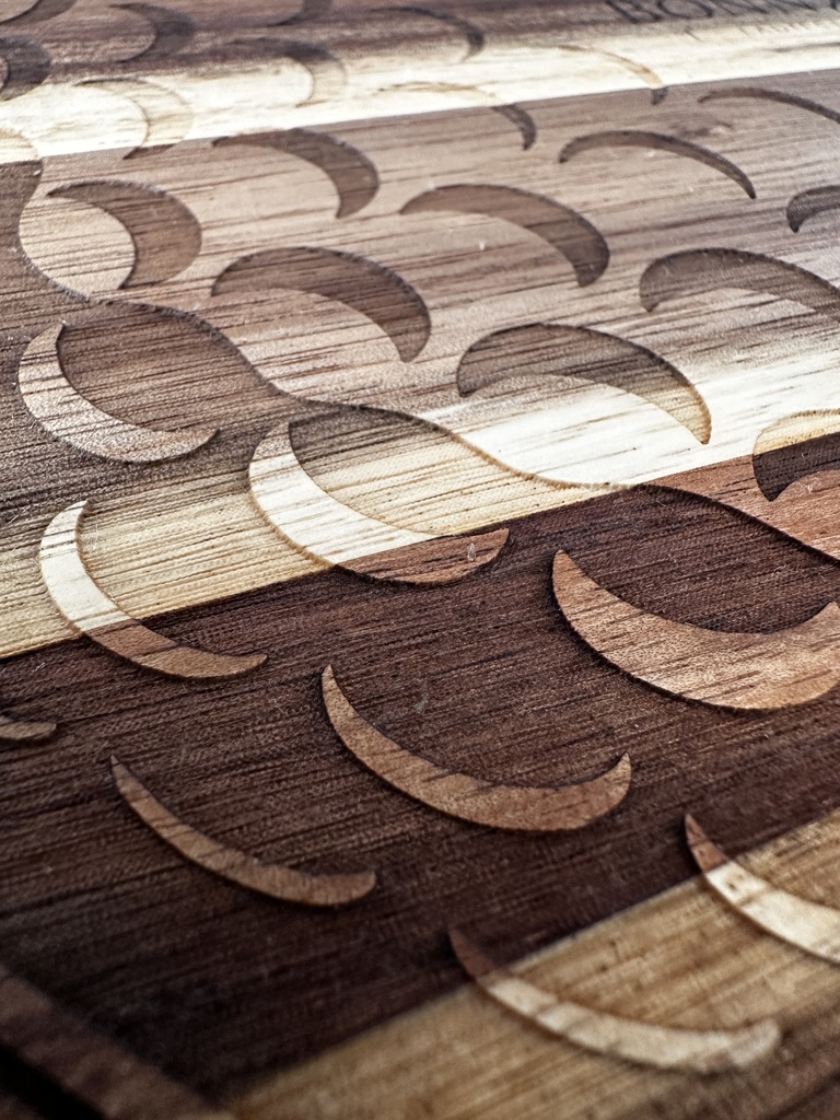 Acacia Wood Round Cutting Board - 11.5"