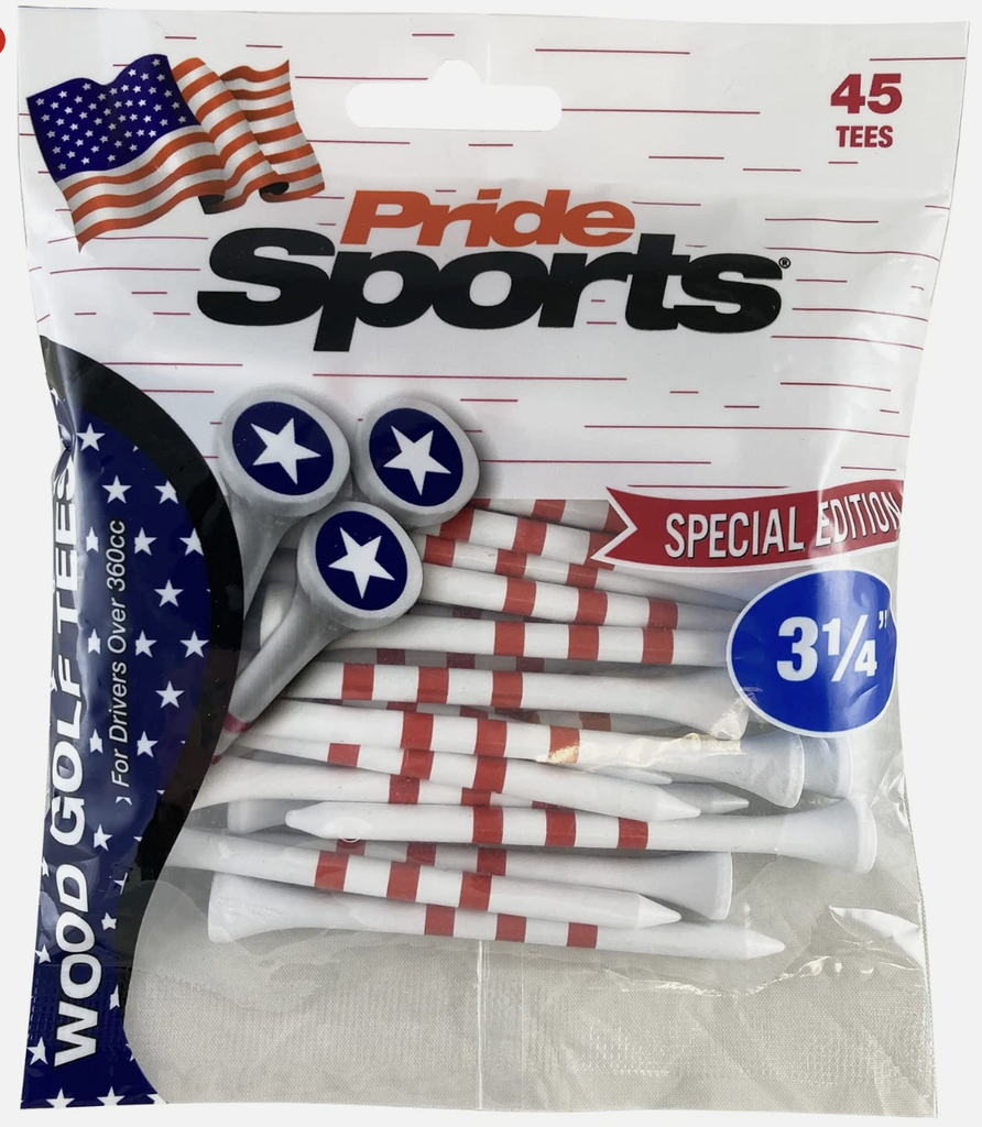 Bag of 45 314 Stars and Stripes Novelty Tee