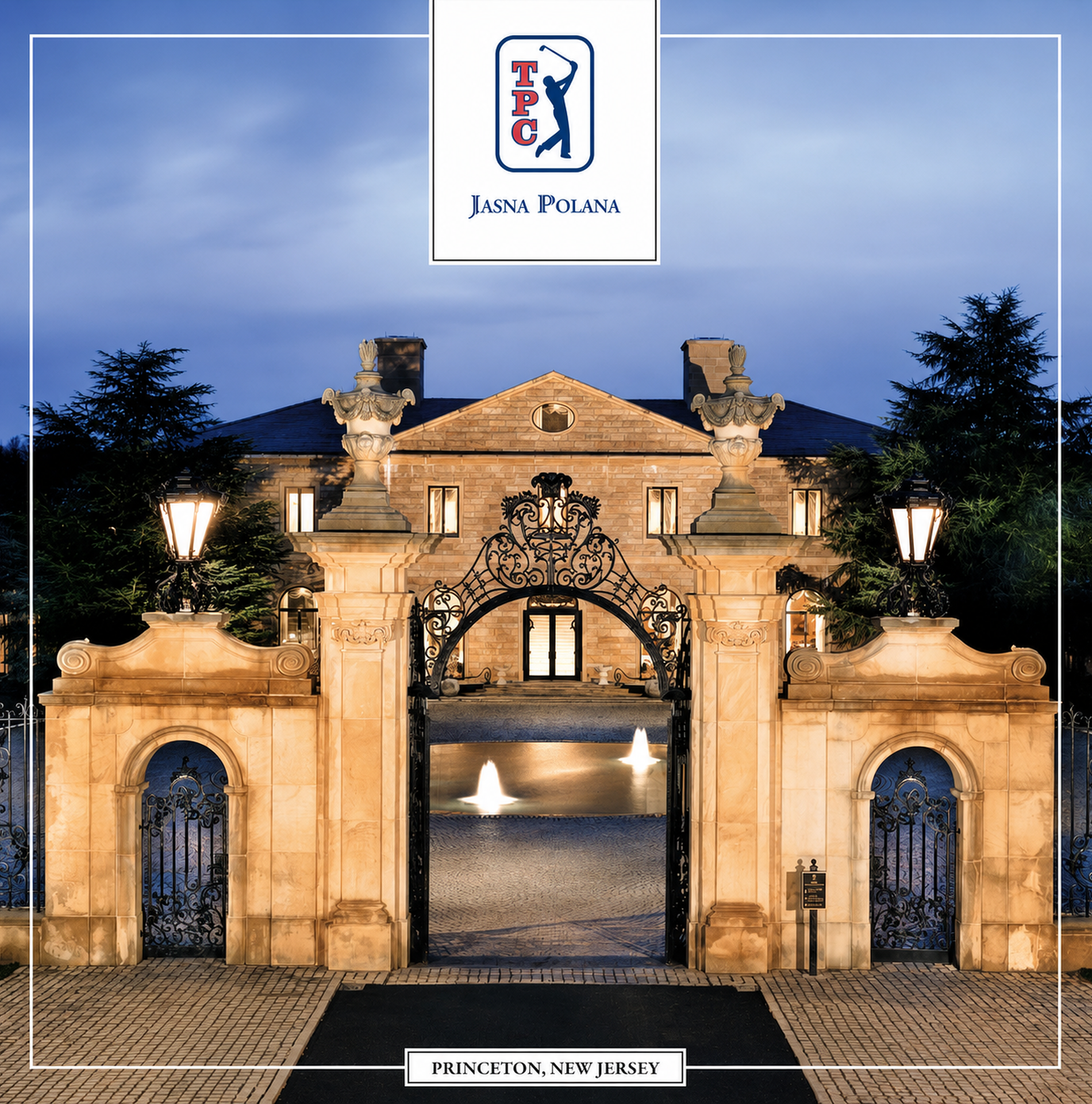 Custom golf scorecard example one