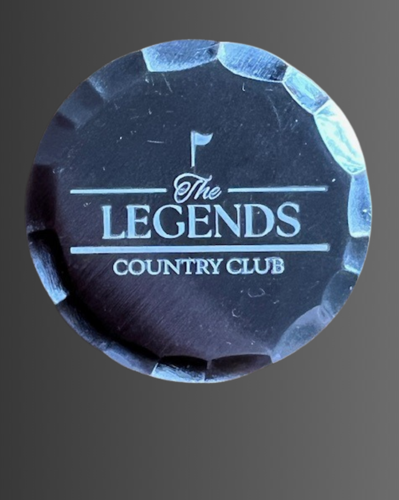 Hammered Ball Markers - Etched