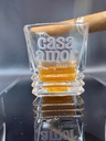 Etched Whiskey Cigar Glass-10 oz.