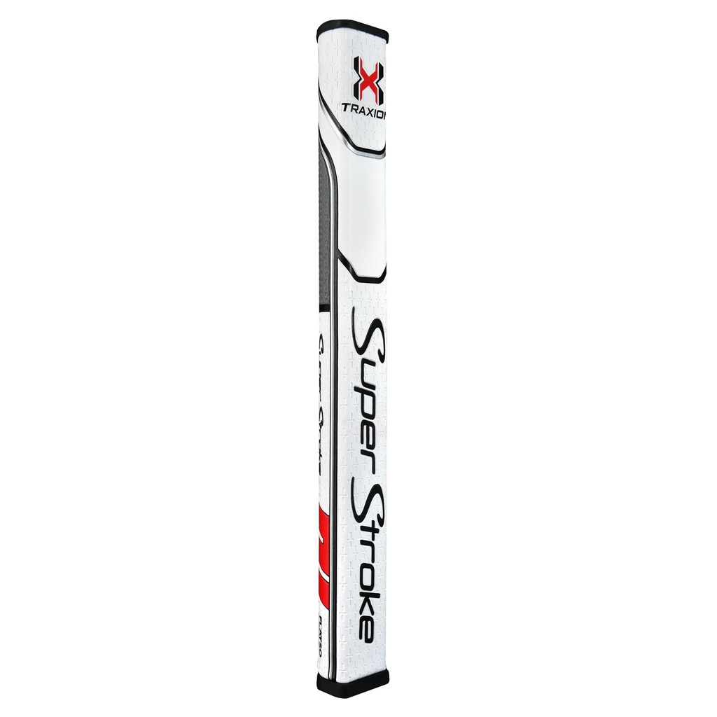 ​​Super Stroke Traxion - 1.0 Flatso White/Red