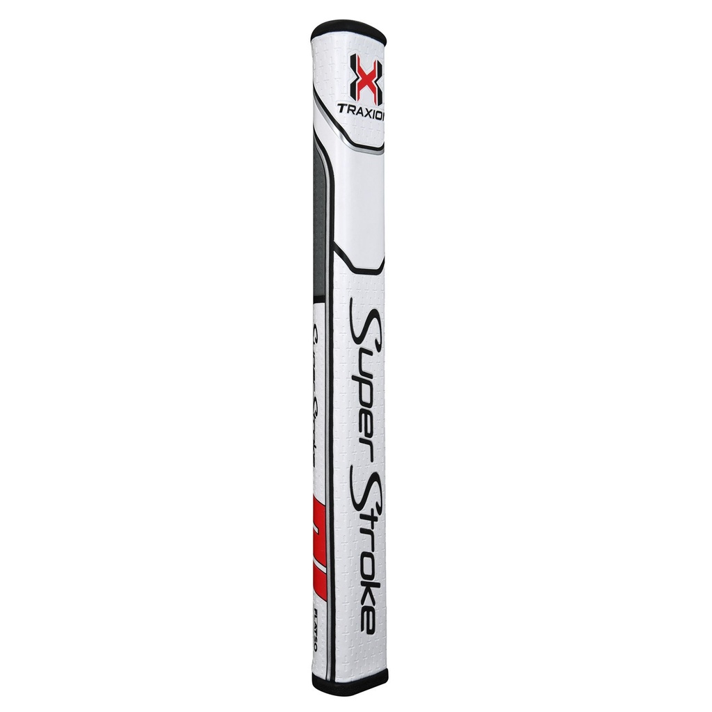 ​​Super Stroke Traxion - (2.0 Flatso White/Red)