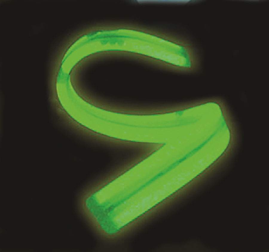 ​​Twister Glow Sticks - Green - for Night Golf