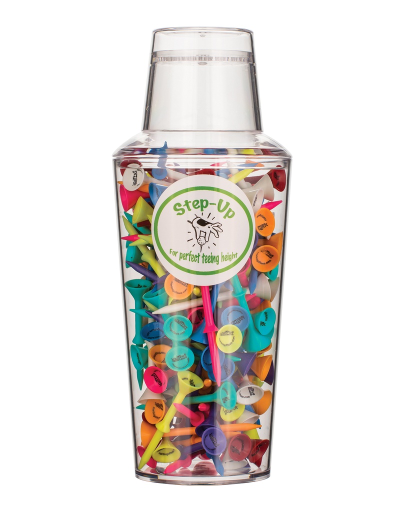 ​​Martini Tee - Large Shaker 150 Step Up Tee - Mixed Colors