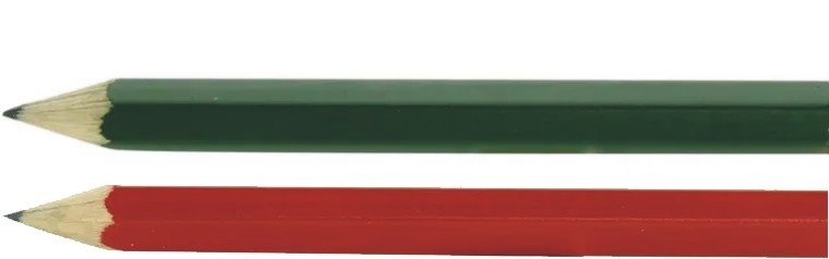 ​​Hex Pencils - Plain