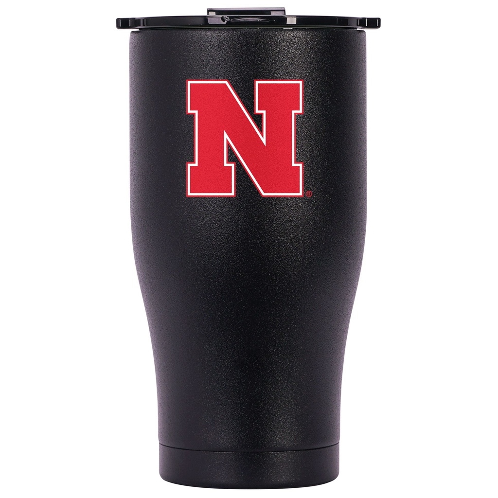 ORCA Chaser 27 oz. Black/Black Color Logo University of Nebraska