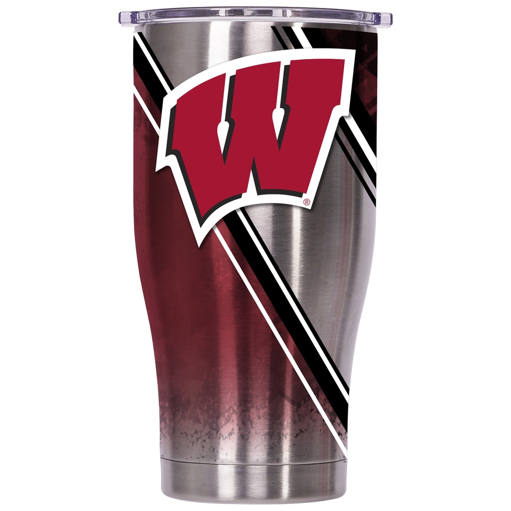 ORCA Chaser 27 oz. Double Stripe Wrap University of Wisconsin