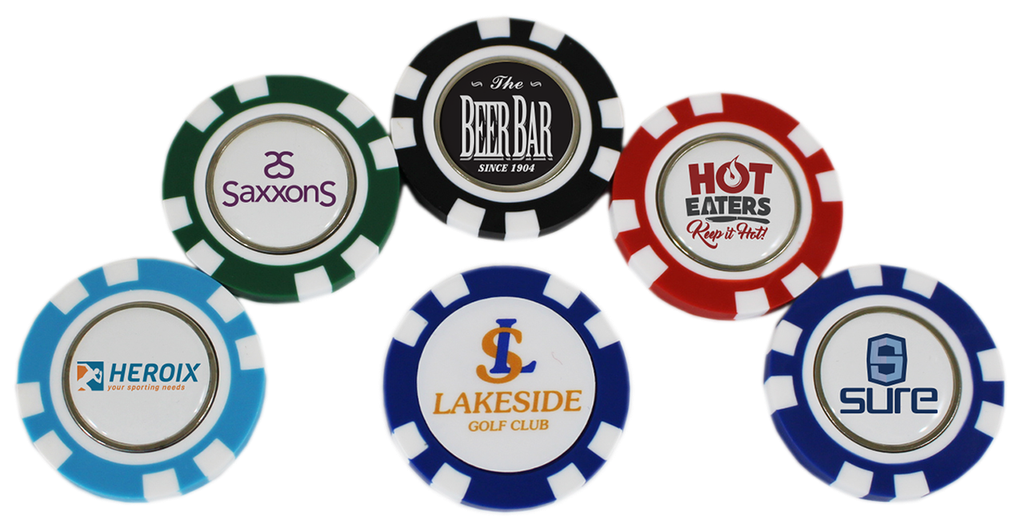 ​​Poker Chip - 1 Side Domed