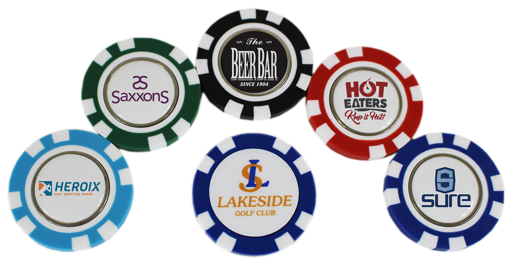 ​​Poker Chip - 1Side Domed