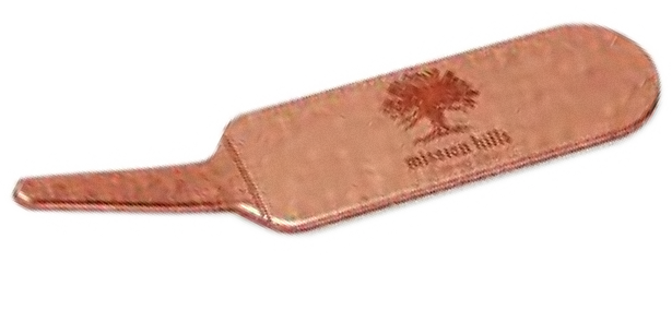 Metal One Prong Divot Repair Tool