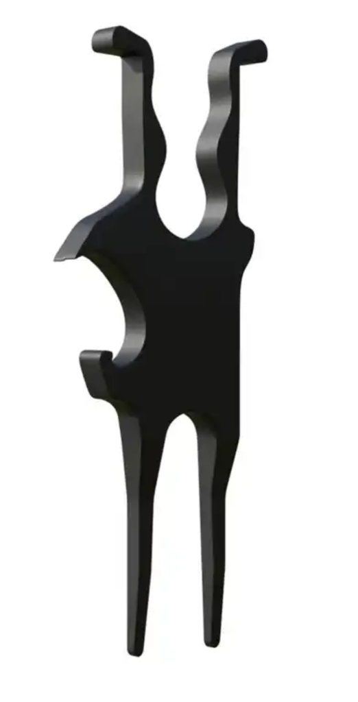 Multi-Function Divot Repair/Beer Shotgun/Cigar Holder Tool - Engraved