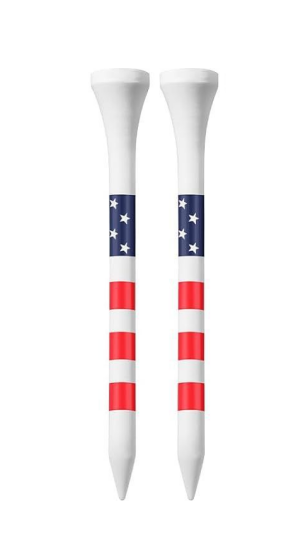 Bulk 2 3/4 Flag Tees - 10,000