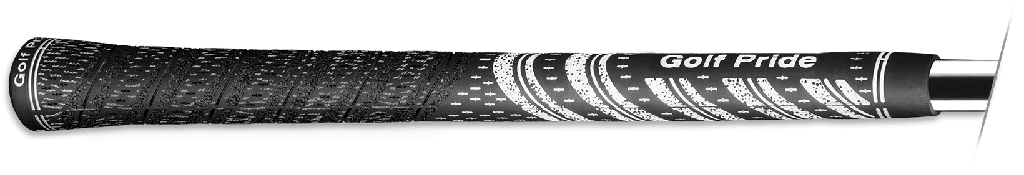 [05-GP MSC-MID-BLACK] ​​Golf Pride Midsize Multi-Compound -Black/Black