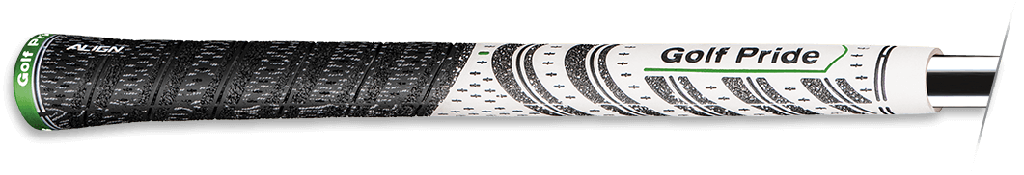 [05-GP MSC-MID-WHITE] ​​Golf Pride Midsize Multi-Compound -White/Black