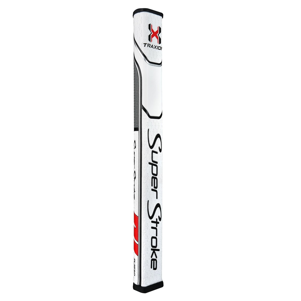 [05-SST601] ​​Super Stroke Traxion - 1.0 Flatso White/Red