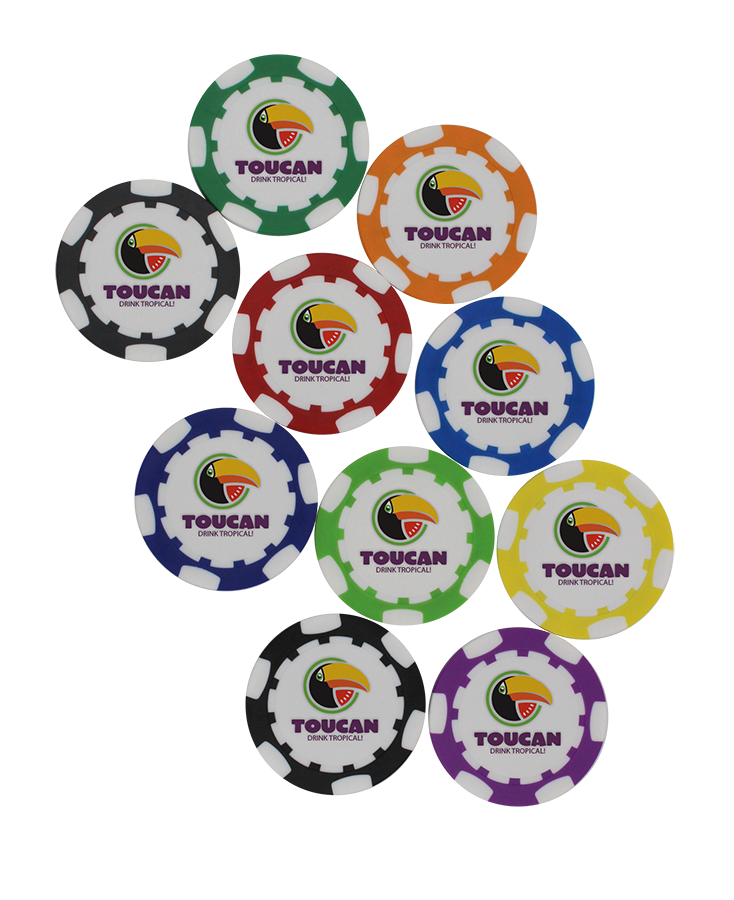 [12-PCBS] ​​Poker Chip Ball Marker - Pers