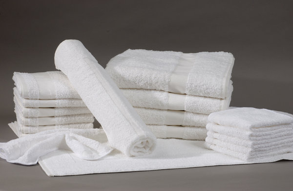 [14-1627CT-D05] ​​16X27 Duraweave Cart Towel - Doz White