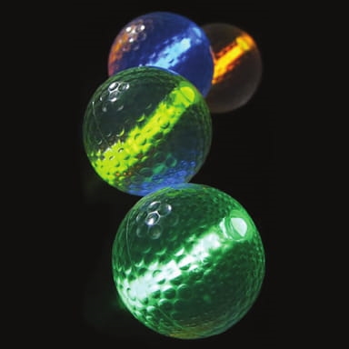 [17-PG] ​​Glow Night Golf Ball W/2 1.5 Sticks