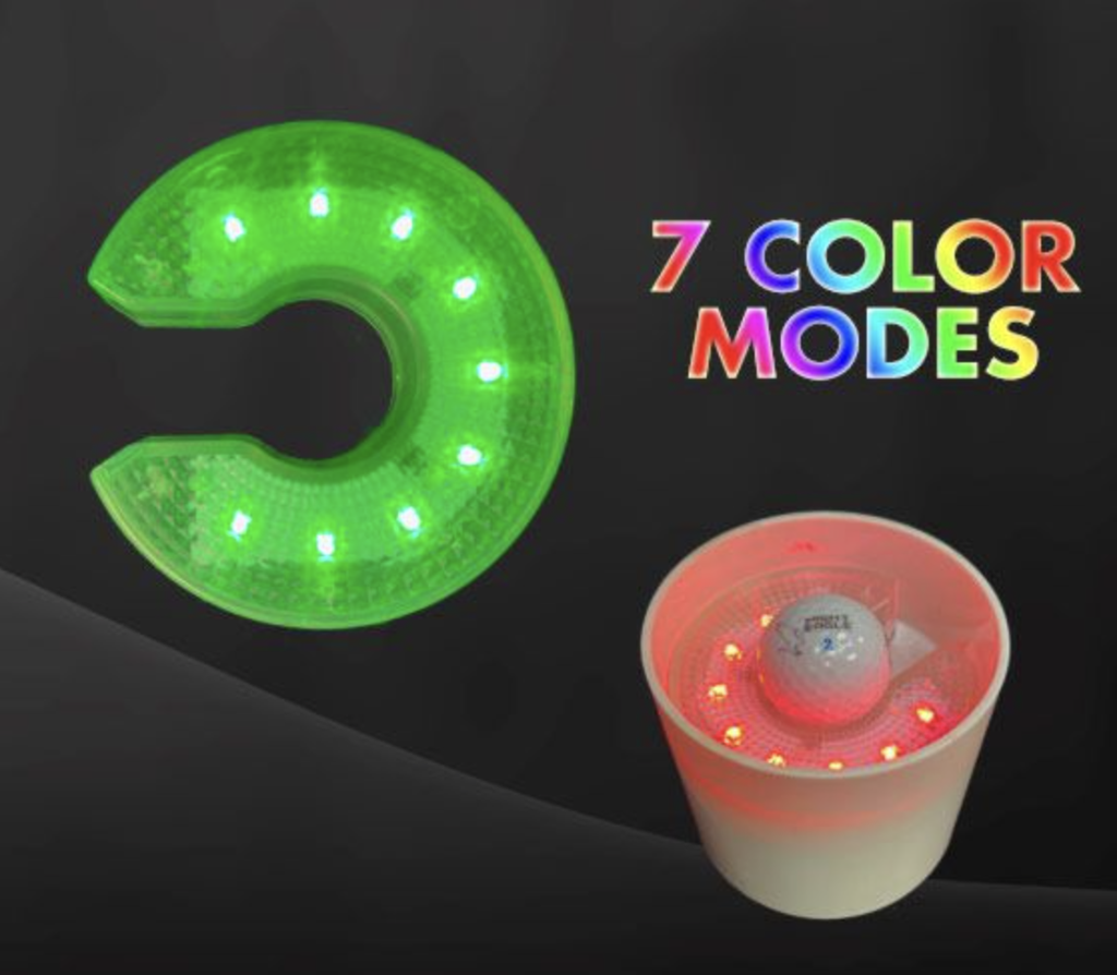 [17-PGCR] ​​LED Cup Glow Ring for Night Golf