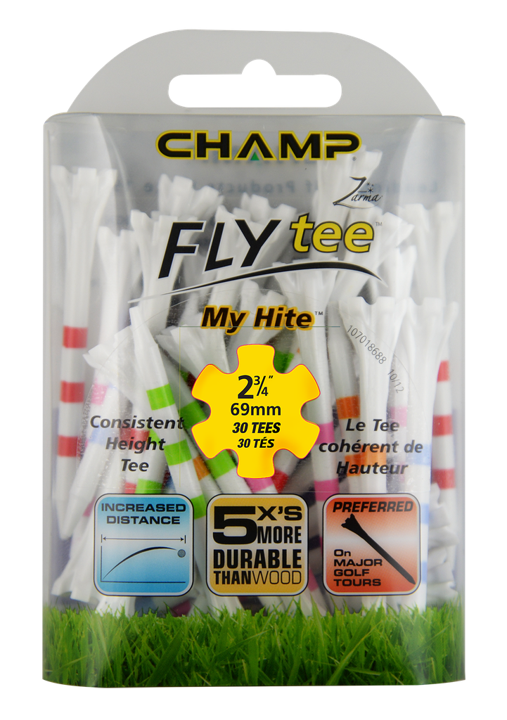 [39-MyHiteP234] ​​My Hite Flytees - Pack Of 30 2 3/4&quot;