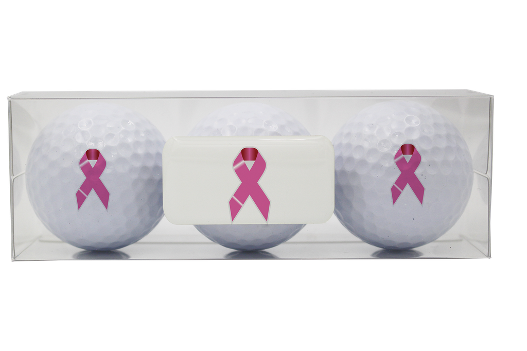 [17-PRU] Pink Ribbon Ball - Unbranded - Dozen
