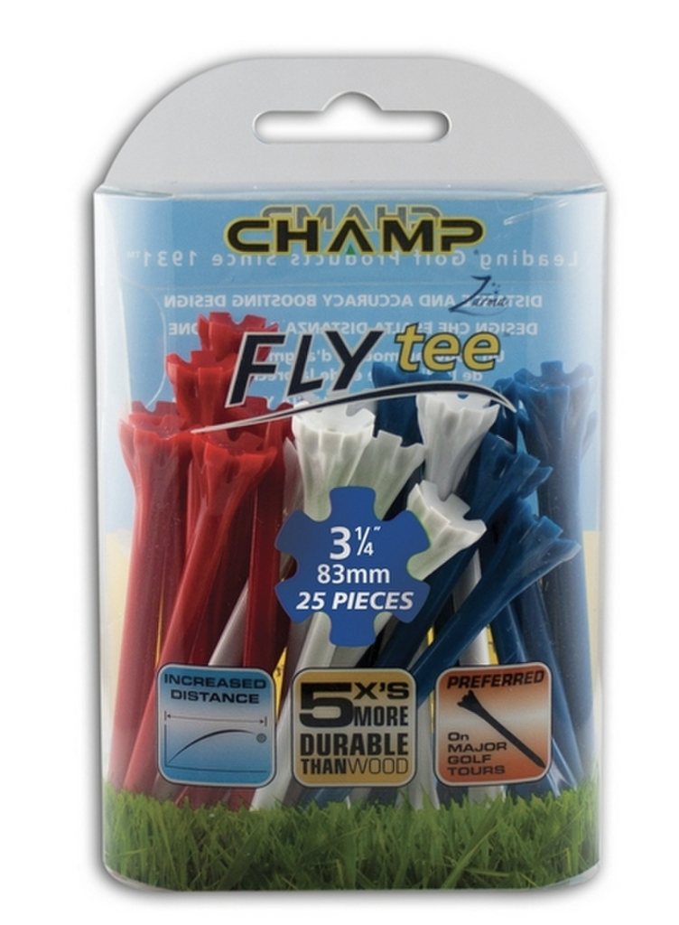 [39-FLYP314PAT] ​​Pack Of 25 - 3 1/4 Patriot Mix Flytee