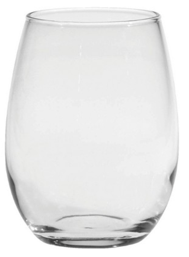 Etched Stemless Wine Glass - 20.5