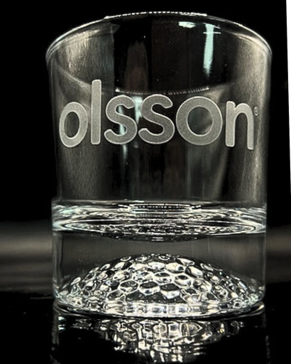 [01-EtchedWhiskeyGolfGlass-11] Etched Whiskey Golf Ball Glass-11oz. 