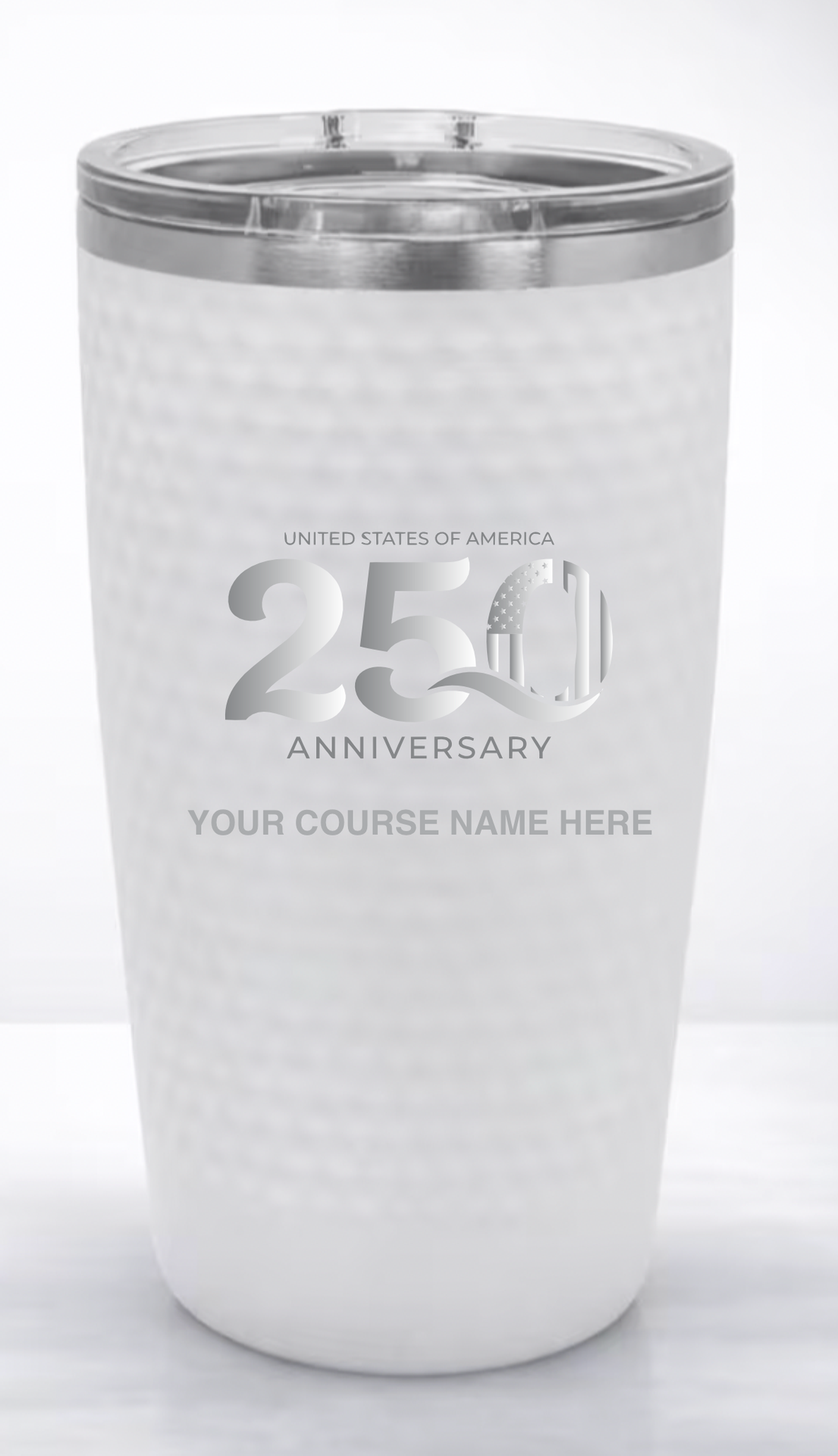 Golf Ball Dimple Tumbler